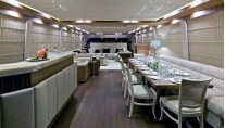 Yacht OPATI -  Salon and Dining